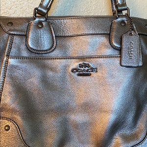 Coach purse and matching wallet